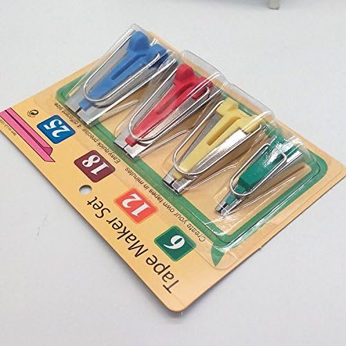 Bias Tape Maker Set (6MM 12MM 18MM 25MM) - Image 4